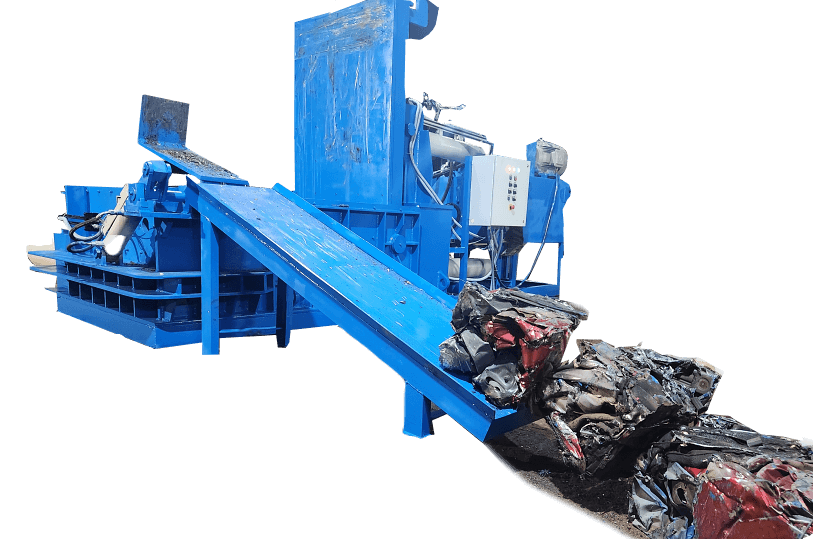 Triple Action Scrap Baling Machine 150 Ton