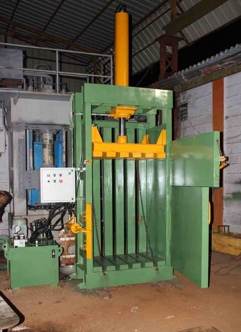 Plastic Baling Machine 100 Ton